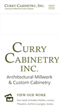 Mobile Screenshot of currycabinetry.com
